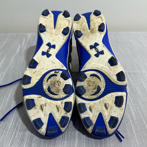 Under Armour MLB authentic high top baseball cleats, men's size 8.5 - Picture 4 of 6